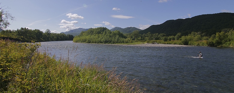 Pêche au Kamchatka