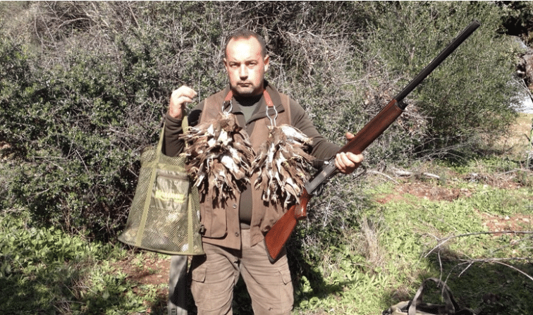Chasse de la grive en Espagne