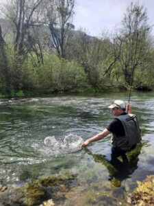 pêche à la mouche en Croatie