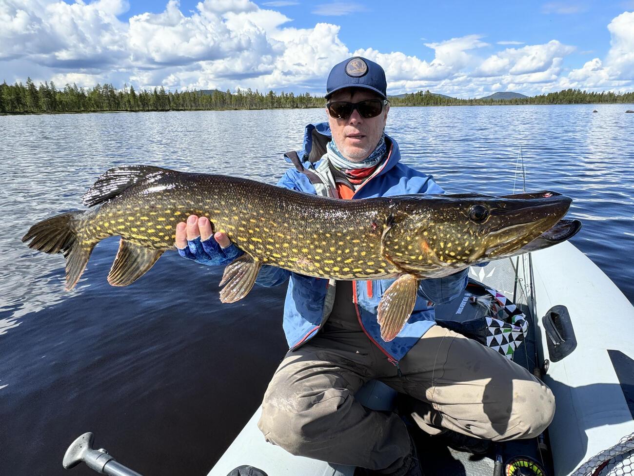pêche du brochet en Suède